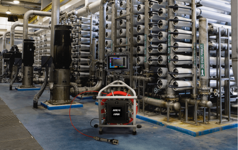 iPEK AGILIOS HD — in-field use at an industrial facility