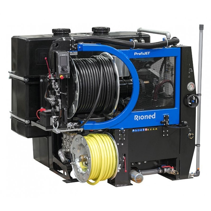 Rioned ProfiJet — unit angled view