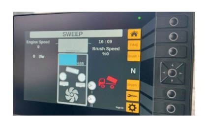 Esman S6T — central control panel