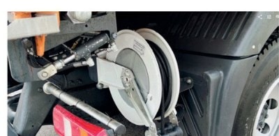Esman S6T — water tank and hose reel